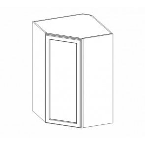 WDC274215 Graystone Shaker Wall Diagonal Corner Cabinet 