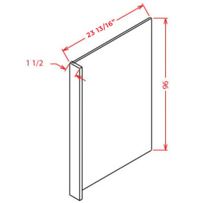 REFP24 Broadway Juniper Finished Refrigerator Panel