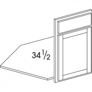 SCB36FF Arthur Opal Base Diagonal Corner Cabinet (Front Only)