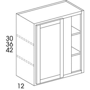WC3030 Madison Honey Wall Blind Corner Cabinet