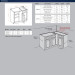 BBC42 Shaker Gray Blind Base Corner Cabinet (RTA)