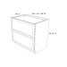 2DB30 Versa Shaker Drawer Base Cabinet (RTA)