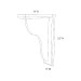 CORBEL-8X12 Dark Caramel Decorative Corbel (RTA)