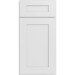 Ice White Shaker Cabinet Door Sample