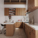 Petit Brown 10 Ft Kitchen Cabinet Set (RTA Preconfigured Bundle)