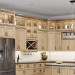 Shaker Honey 10 Ft Kitchen Cabinet Set (RTA Preconfigured Bundle)