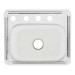 LCLT64 Top Mount Stainless Steel Single Basin Kitchen Sink
