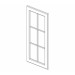 W2442BMGD Townplace Cream Wall Mullion Glass Door (RTA)