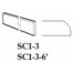 SC1-3-6" Lait Gray Scribe Molding (RTA)