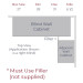 WBC2730 Shaker Gray Wall Blind Corner Cabinet (RTA)