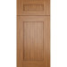 Woodland Brown Shaker Cabinet Door Sample