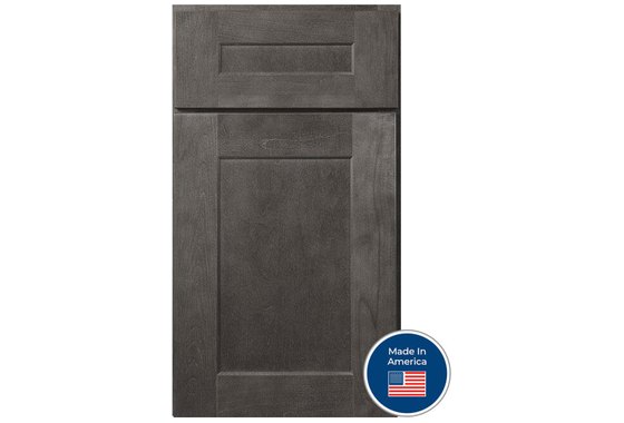 Bowery Gray cabinet door