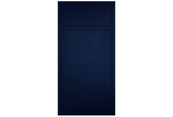 Petit Blue cabinet door