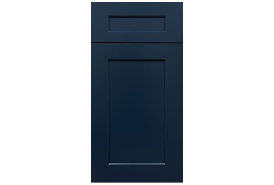 Shaker Navy cabinet door