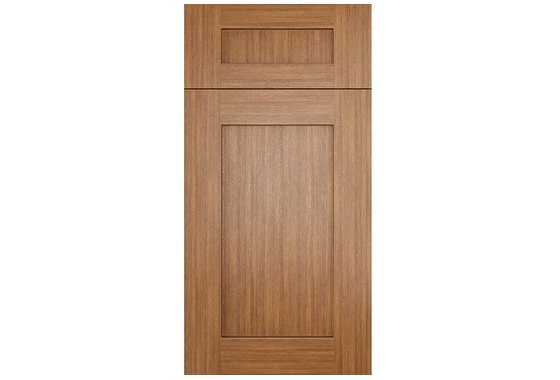 Woodland Brown Shaker cabinet door