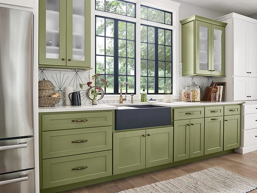 Bowery Laurel kitchen cabinets