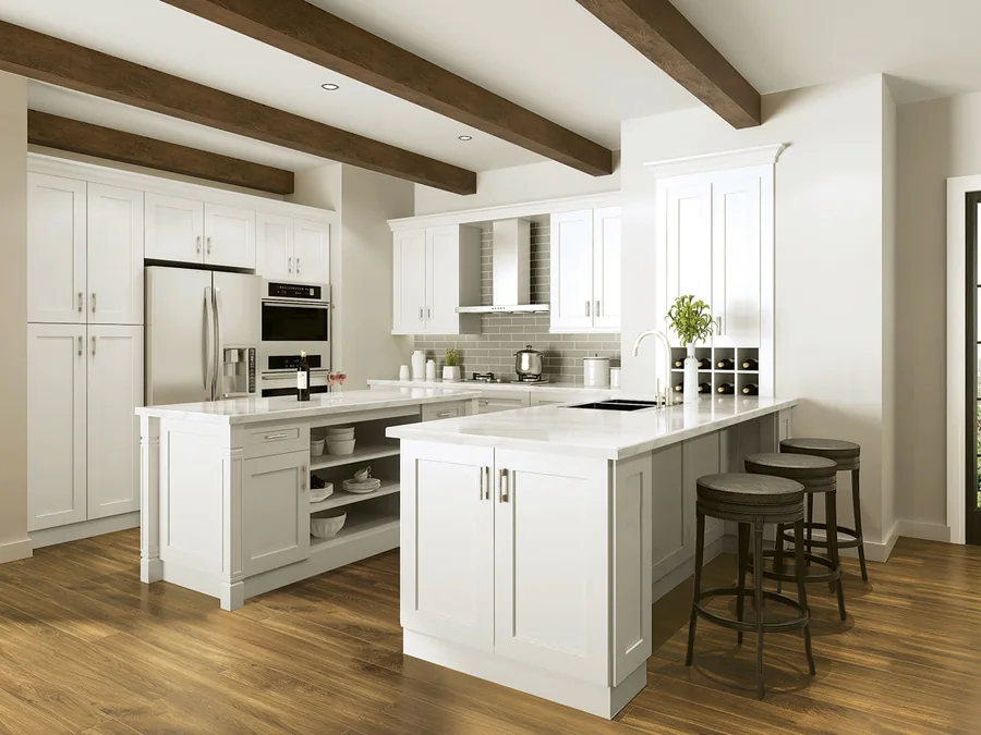 Ivory kitchen cabinets