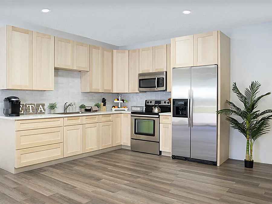 Versa Shaker RTA kitchen cabinets