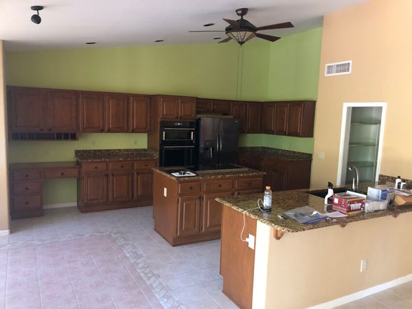 James W.’s kitchen before new cabinets