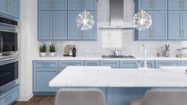 Xterra Blue Shaker cabinets, photo 3