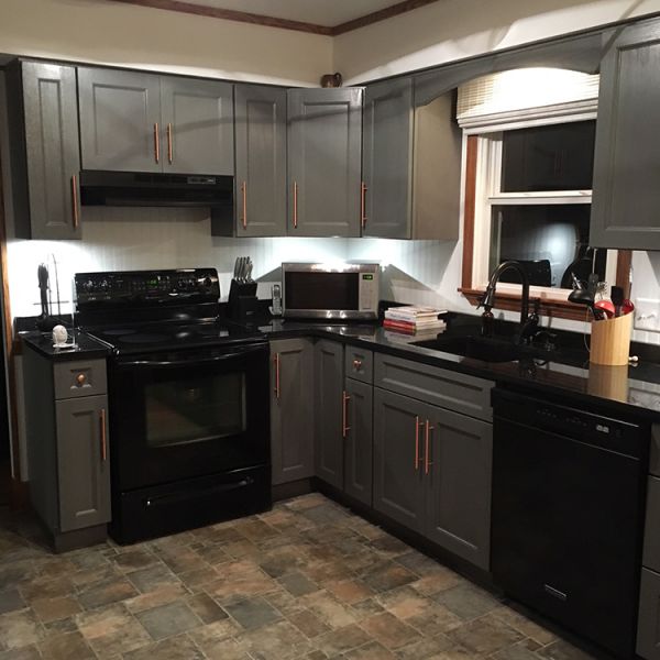 Midtown Gray cabinets, photo 4