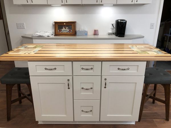 Ice White Shaker cabinets, photo 233