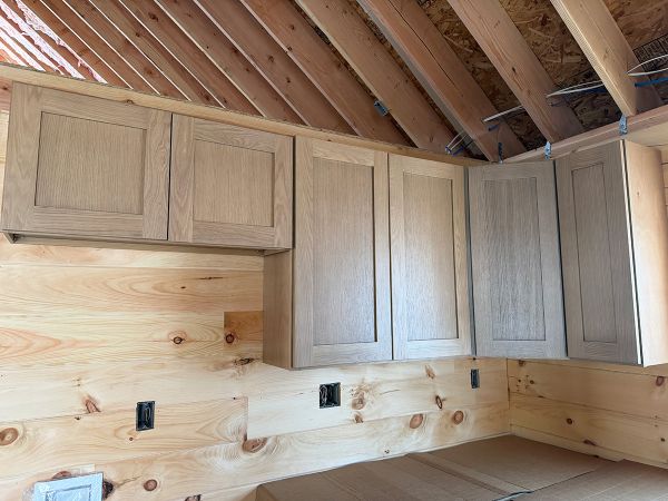 Homestead Oak cabinets, photo 8