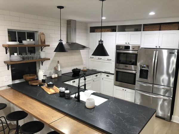 Ice White Shaker cabinets, photo 4
