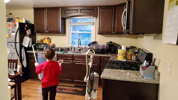 Espresso cabinets, photo 65