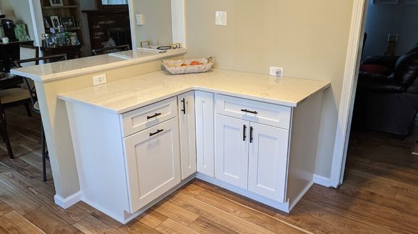 Ice White Shaker cabinets, photo 238