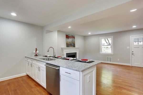 Ice White Shaker cabinets, photo 40