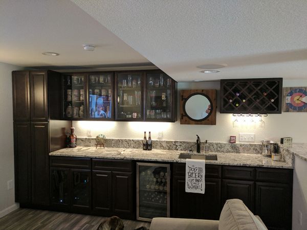 Espresso cabinets, photo 55