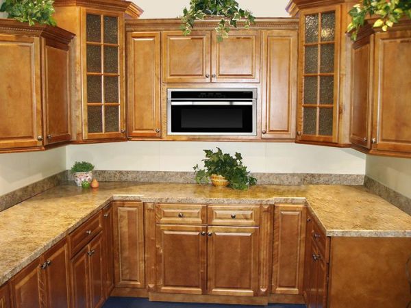 Spice Maple cabinets, photo 14