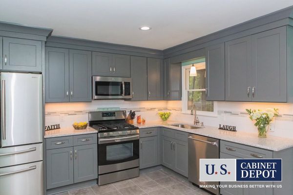 Shaker Gray cabinets, photo 5