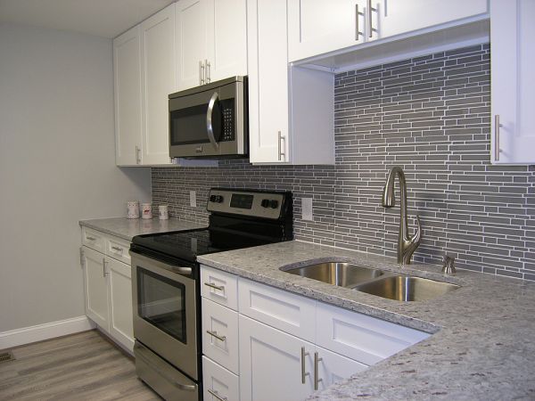 Ice White Shaker cabinets, photo 83