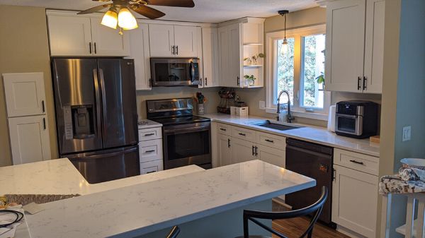 Ice White Shaker cabinets, photo 172