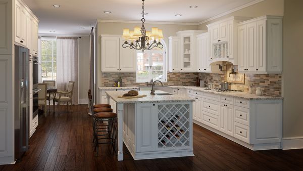 Tahoe White cabinets, photo 1