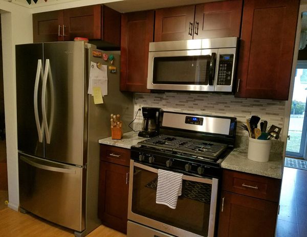 Mocha Shaker cabinets, photo 44