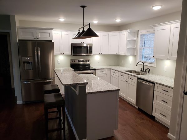 Ice White Shaker cabinets, photo 42