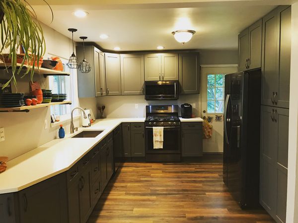Shaker Gray cabinets, photo 22