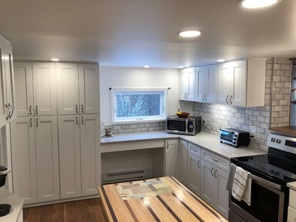 Ice White Shaker cabinets, photo 167