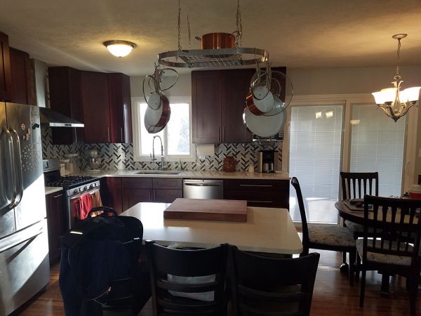 Mocha Shaker cabinets, photo 57