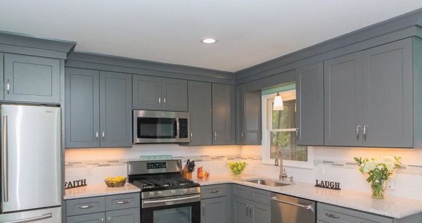 Shaker Gray cabinets, photo 5