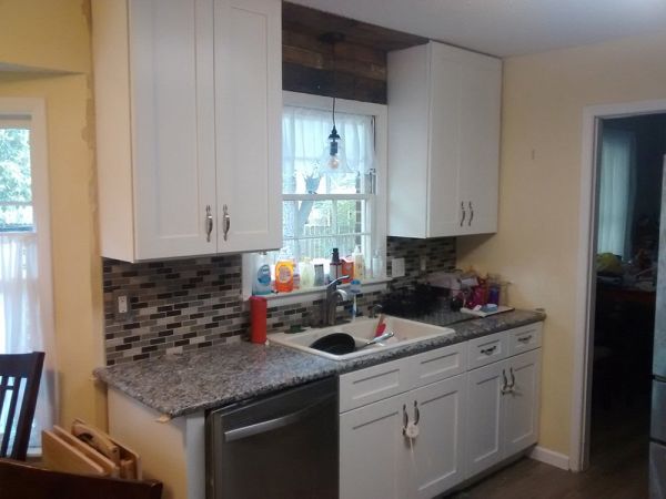 Ice White Shaker cabinets, photo 214