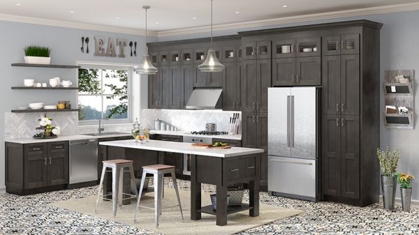 Shaker Cinder cabinets, photo 1