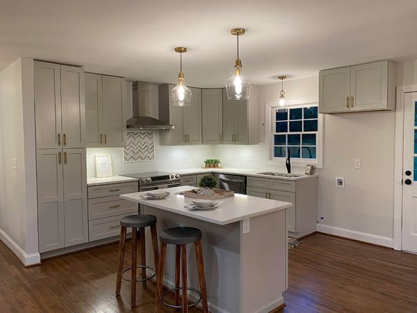 Shaker Light Gray cabinets, photo 24