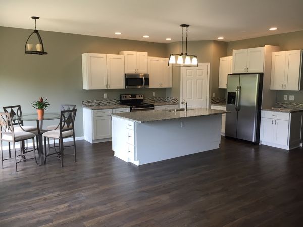 Ice White Shaker cabinets, photo 29