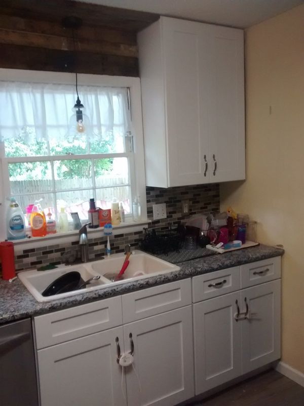 Ice White Shaker cabinets, photo 216