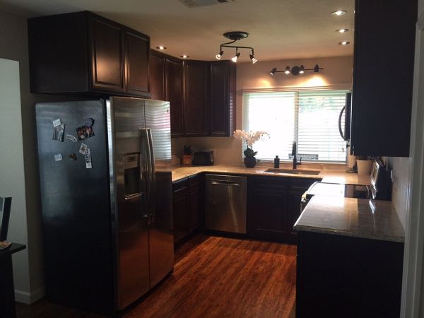 Espresso cabinets, photo 48