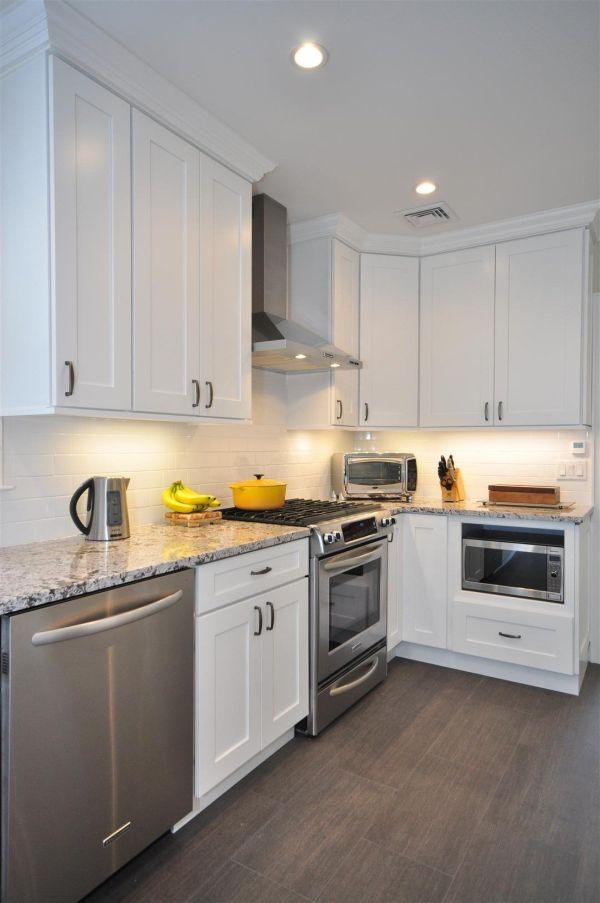 Ice White Shaker cabinets, photo 25